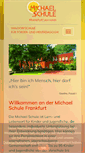 Mobile Screenshot of michael-schule-frankfurt.de