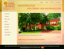 Tablet Screenshot of michael-schule-frankfurt.de